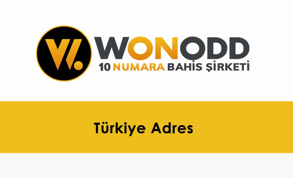 Wonodd Türkiye Adres